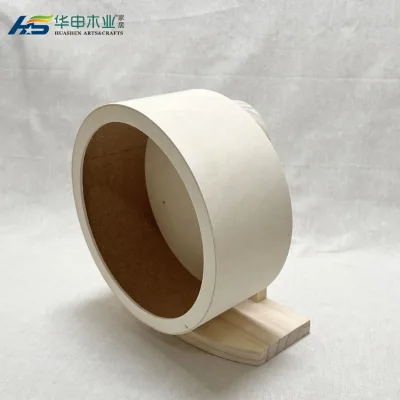 Wooden Mute Hamster Running Collapsibie Wheel Hamster Toy Hamster Design Sports Wheel