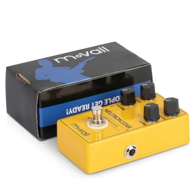 Movall MP109 Neutron Star Guitar Effect Pedal True Bypass Compressor Accessory for Musical Instruments