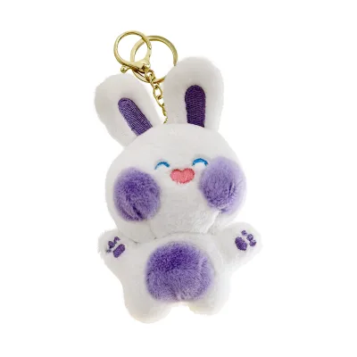 Wholesale High Quality Plush Keychains Stuffed Keychain Fashion Cute Soft Toys Animal Key Chain