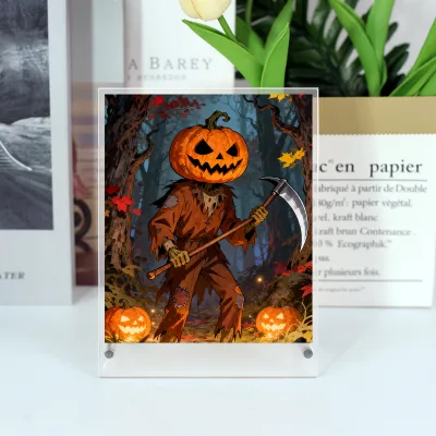 Acrylic Picture Frame Low MOQ Custom Anime Acrylic Block Frame Professional Desktop Decor Supplier