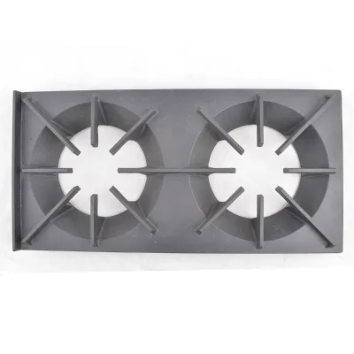 High-Temperature Resistant Cast Iron Enamel Gas Stove Bracket Direct Gas Cooker Parts for Household Use Durable Cast Range Parts