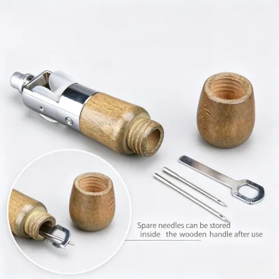 Hand-held Leather Sewing Awl DIY Leather Craft Stitcher Tool for Sewing Heavy Leather Canvas Sofa & Car Seat Repair
