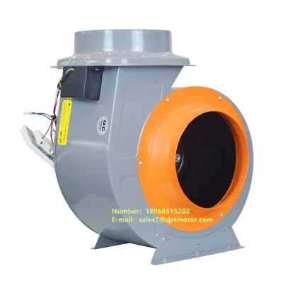 Custom 800-3000m3 / h Night Market Oil Exhaust Fume Extractor Fan Outdoor Strong Wind Fume Hood Fan