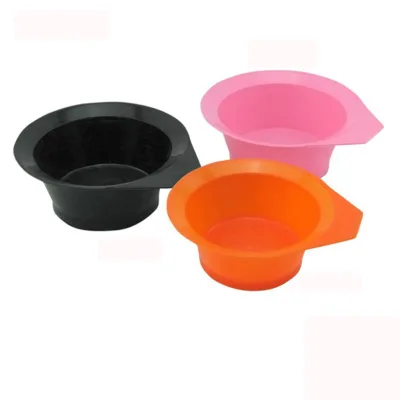 DINSHINE Plastic Reusable Professional Hair Dyeing Tinting Bowl for Hair Styling