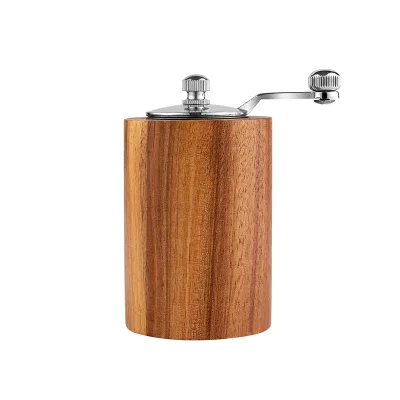 Hot Sale Elegant Acacia Wood Salt and Pepper Grinder Manual Pepper and Salt Mill