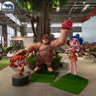 Children Favorite Animatronic Animal New Life-sized Artificial Cartoon Character Models