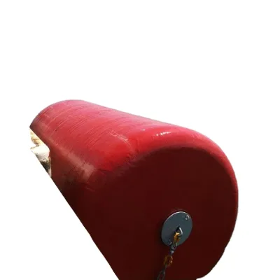 Marine Polyureathane D1.5L3.0m Foam Filled Fender with Chain and Tyre Net