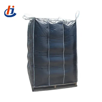 Baffle Q bag Polypropylene Bulk jumbo Bag Construction Materials pp Big Bag Powder Tapioca Starch Black Carbon