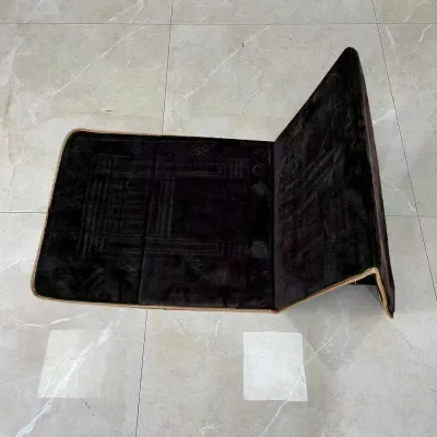 Custom Modern Travelling Foldable Non-Slip Prayer Mat Back Support Rubber Backing Home Muslim Christian Islam Personalized Rug