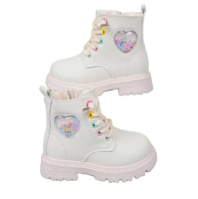 Kids Boots 2024 Shoes for Girl Boots Black for School Rubber Boots for Children