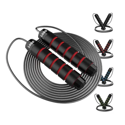 Customizable Sports Jump Rope for Children and Adults-Portable & Durable PVC Material Anti-Fall UV Printed All Season Use
