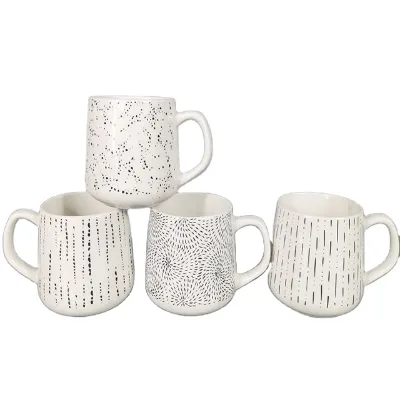 Nordic Design Double Mould Shape Travel Mug Scandinavian Style Coffee Mug for On-The-Go Use