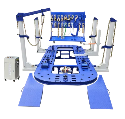 Reliable Manufacturer Fanake FA-PK-7 Stainless Steel CE Certified Vehicle Chassis Machine Car Bench for Auto Repair Maintenance
