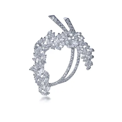 European Style Broches Pins Custom Metal Cloth Women Brooch/brooch Pin Fashion Jewelry Brooches