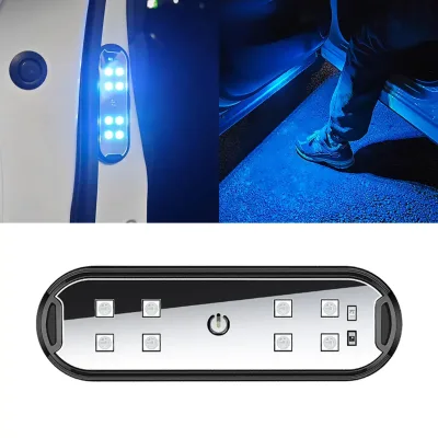 Car Door Lights LED Colorful Flashing Decorative Welcome Light Magnetic Paste Auto Open Door Emergency Warning Signal Lamp