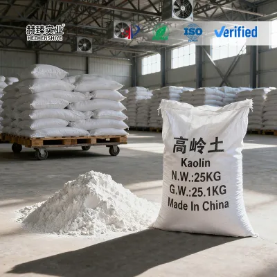 High Purity Kaolin Clay Stable Performance for Building Putty Wall Coatings