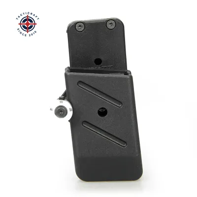 Tactical IPSC Universal Plastic Holster Magazine Pouch USPSA Competition Multi-Angle Adjustment MOLLE High Pressure Medium