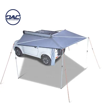 OEM Manufacturing 180 Degree Awning Car Side Awning Car Tent, SUV Roof Top Tent Car Side Awning Vehicle Tents Outdoor Camping