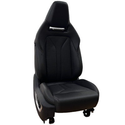 Upgrade Your Driving Experience with Our Premium Black Leather Car Seat