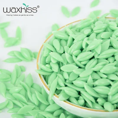 New Depilatory Wax Beads Rain Drop Shape Jar Packaging