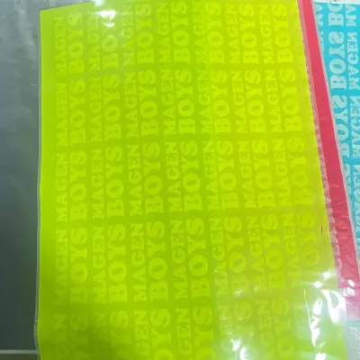 Custom Soft Touch Heat Transfer Flock Logos Sheets for Clothing Eco-friendly 3D Flocking Heat Transfer Stickers for DIY Clothing