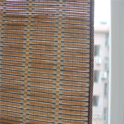 Bordered Bamboo Rattan Blinds