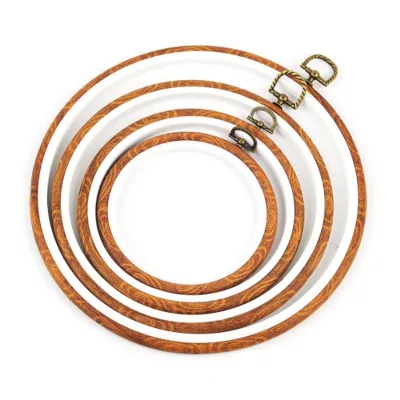 Wholesale Embroidery Hoops Imitated Wood Embroidery Hoop Wood Embroidery Hoops