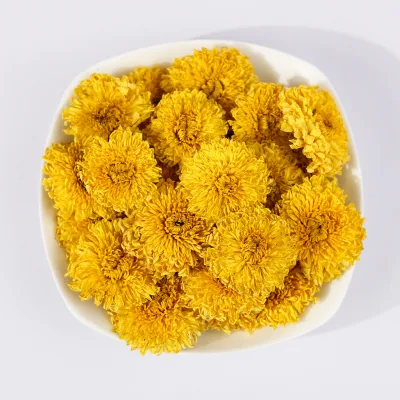Good Quality Factory Price Supply Dried Flower Tea Dried Yellow Chrysanthemum Flower Golden Chrysanthemum Tea