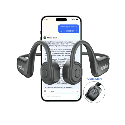 CES 2025 Translation Smart Audio for Earbuds Chatbot LED IP66 Waterproof 5-10 Hours Life 1.5 Hours Fast Charging ABS