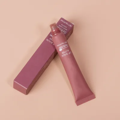 Custom Logo Hot Selling 6 Colors Silky Textured Organic Vegan Moisturizing Natural Lip Balm Butter