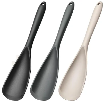 Silicone Cooking Spatula for Nonstick Cookware Multifunction Silicone Spoon for Baking, Cooking, Serving, Mixing, Stirring