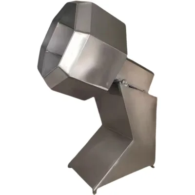 Automatic Snack Seasoning Bucket Popcorn French Fries Seasoning Rotary Seasoning Machine