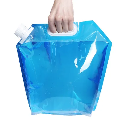 Hot Selling Outdoor Folding Portable Water Bag 5L/10L Large Capacity Portable Bucket Camping Water Storage Bags