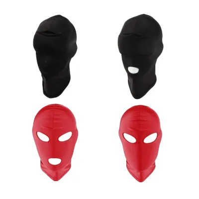 Factory's BDSM-Gear Fetish Eye Mask Bondage Restraints Four Styles Spandex Hood for Bondage-Bondage