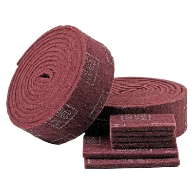 Abrasive Industrial Emery Scouring Pads Sponge Finishing Surface Preparation Deburring Grinding Polishing Corrosion Removal