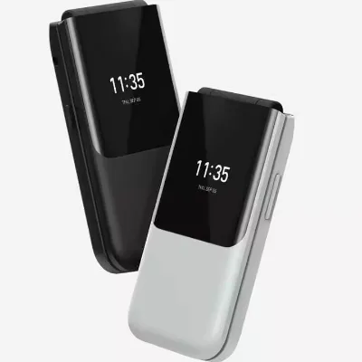 Unlocked 2720 Flip Phone 2G-Dual SIM Feature Phone for Seniors Long Battery Life Non-Smart Mobile for Overseas Use
