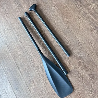 High Quality Lightweight Full Carbon Fiber Detachable Carbon Fiber Paddle Sup Paddle for Kayak Boat Adjustable Oar