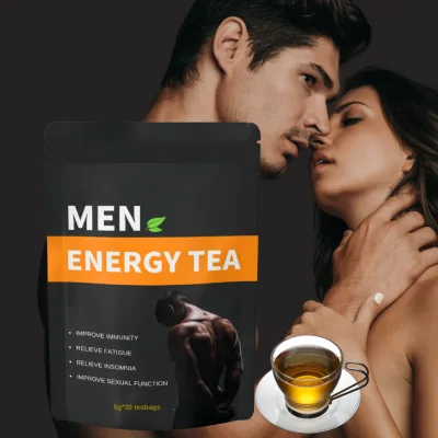 High Quality Men's Organic Ginseng Energy Tea Freshly Processed Sexual Health Improvement