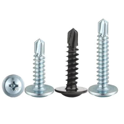 Truss Head Self Drilling Screw Steel Spiral Ring Shank Zinc Plated Building Construction Set