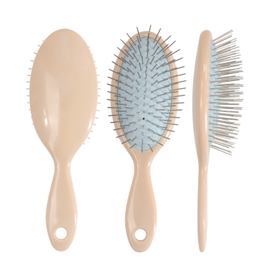ABS Detangling Steel Needle Air Cushion Combs Paddle Hair Brush Combs With Holes