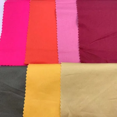 Wholesale Cotton Stretch Satin Fabric With Various Color For Garment