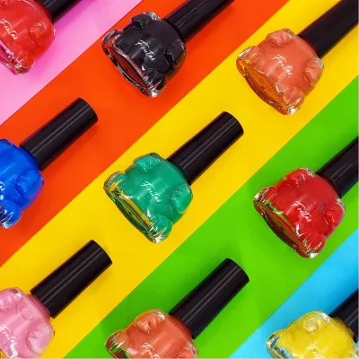 BBC Lasting Nail Polish Regular Nail Polish Frutas Colorful Nail Polish Set Vibrant Shades Nail Lacquer 8ml
