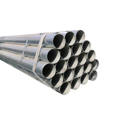 HDG 6m Long Round Welded Steel Pipes for Solar Farm Mounting & Renewable Energy Projects Galvanized Surface ASTM & JIS Certified