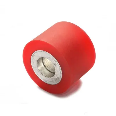 Customized Size Custom Compound Wear Resistant Polyurethane Rubber Roller PU Coated Industrial Use Roller Bearings Cutting