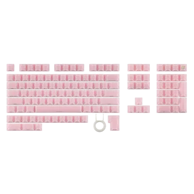 New EPOMAKER Lusterfly Jelly Keycaps Set 123 Keys Double-Shot Laser Engraved Keycap Set for Mechanical Keyboard RGB Backlit