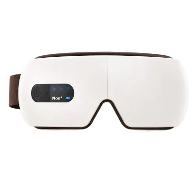 Eye Massager with Airbags Rechargeable Vibrating Heating Foldable Music Eye Care Device
