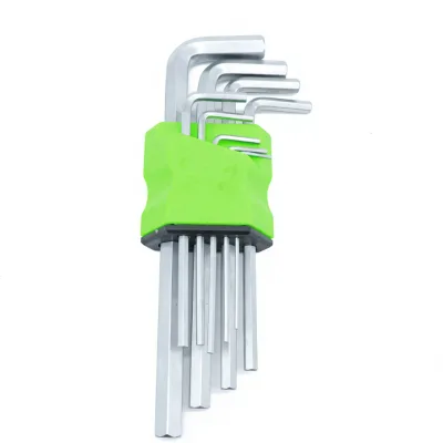 Industrial Metric 9 Pieces Long Arm Torx Hex Key Wrench Set