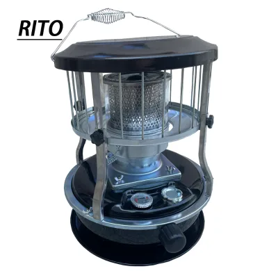 New Arrival Camping Accessories Antique Design Mini Portable Camping Kerosene Heater Oil Lamps With Cooking Heating