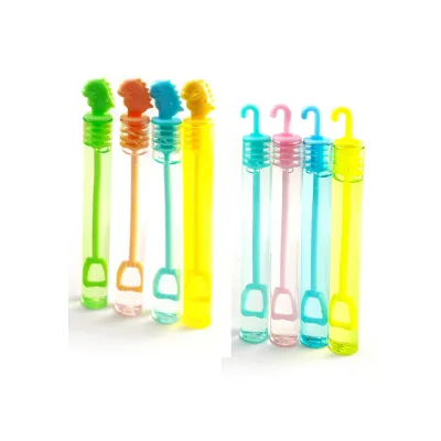 Party Favor Plastic Tube Mini Heart Shaped Bubble Wands Bubble Blower Stick Wedding Magic Soap Bubbles