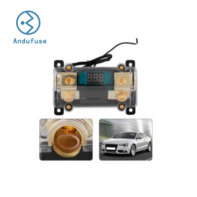 High Quality Fuse Block Car Audio, Car Power Holder Stereo Distribution Block Box Digital Display